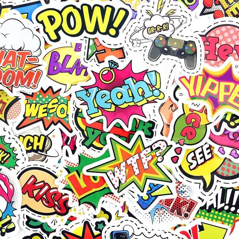 Stickers BD Pack de Stickers Tresor Otaku