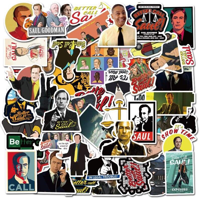 Stickers Better Call Saul Pack de Stickers Tresor Otaku
