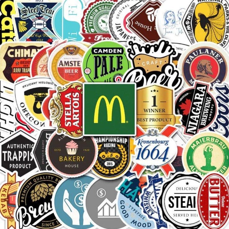 Stickers Bière Pack de Stickers Tresor Otaku