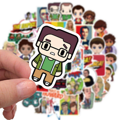 Stickers Big Bang Theory Pack de Stickers Tresor Otaku