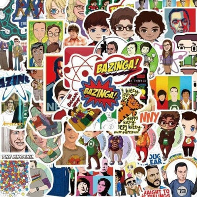 Stickers Big Bang Theory Pack de Stickers Tresor Otaku