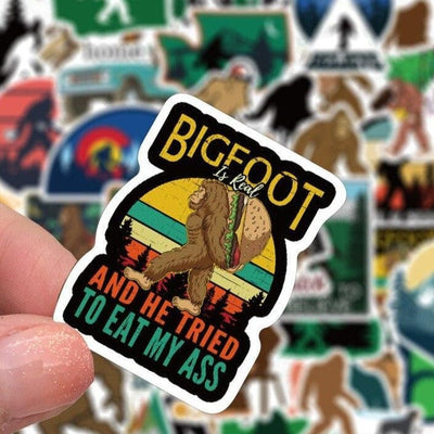 Stickers Big Foot Pack de Stickers Tresor Otaku