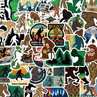 Stickers Big Foot Pack de Stickers Tresor Otaku