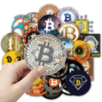 Stickers Bitcoin Tresor Otaku
