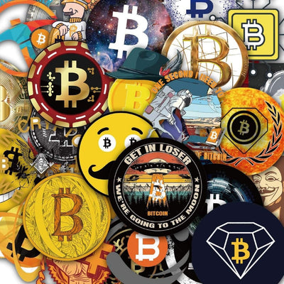 Stickers Bitcoin Tresor Otaku