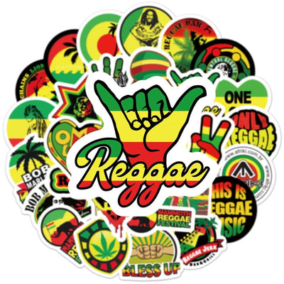 Stickers Bob Marley Pack de Stickers Tresor Otaku