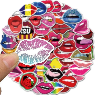 Stickers Bouche Pack de Stickers Tresor Otaku