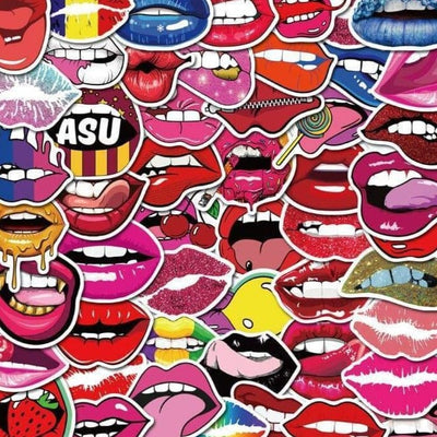 Stickers Bouche Pack de Stickers Tresor Otaku