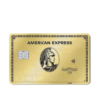 Stickers Carte Bancaire American Express Gold Tresor Otaku