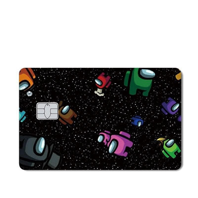 Stickers Carte Bancaire Among Us Tresor Otaku