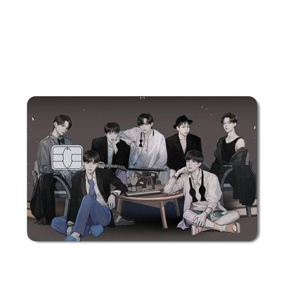Stickers Carte Bancaire BTS Tresor Otaku