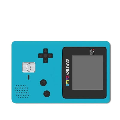 Stickers Carte Bancaire Gameboy Tresor Otaku