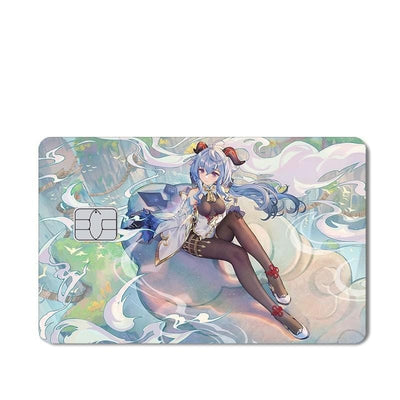Stickers Carte Bancaire Genshin Impact Tresor Otaku