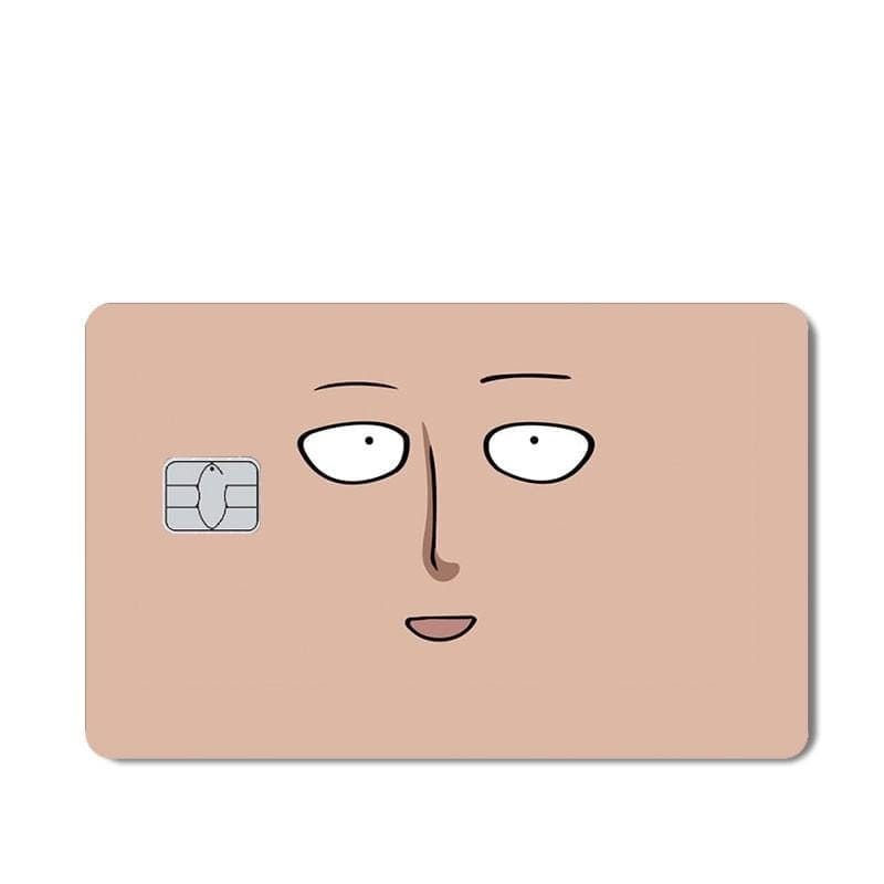 Stickers Carte Bancaire One Punch Man Tresor Otaku