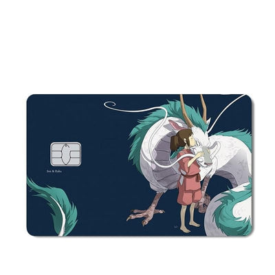 Stickers Carte Bancaire Voyage de Chihiro Tresor Otaku