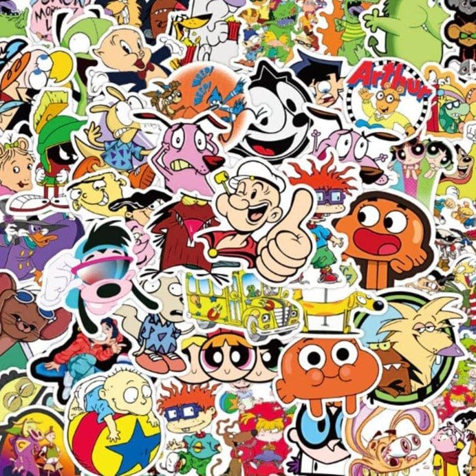 Stickers Cartoon Pack de Stickers Tresor Otaku