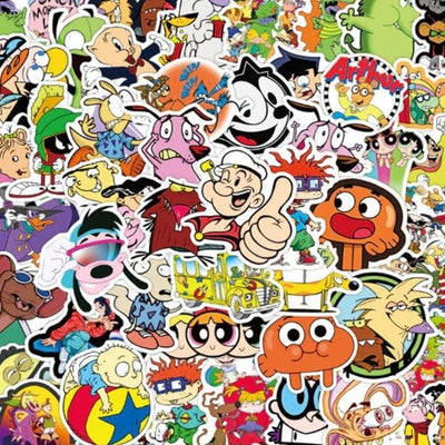 Stickers Cartoon Pack de Stickers Tresor Otaku