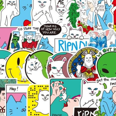 Stickers Chats Meme Pack de Stickers Tresor Otaku