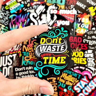 Stickers Citations Positives Pack de Stickers Tresor Otaku