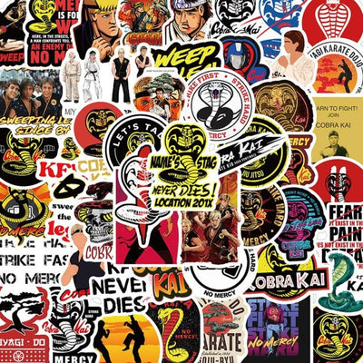Stickers Cobra Kai Pack de Stickers Tresor Otaku