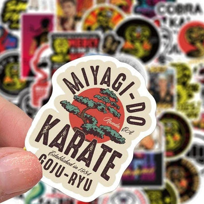 Stickers Cobra Kai Pack de Stickers Tresor Otaku