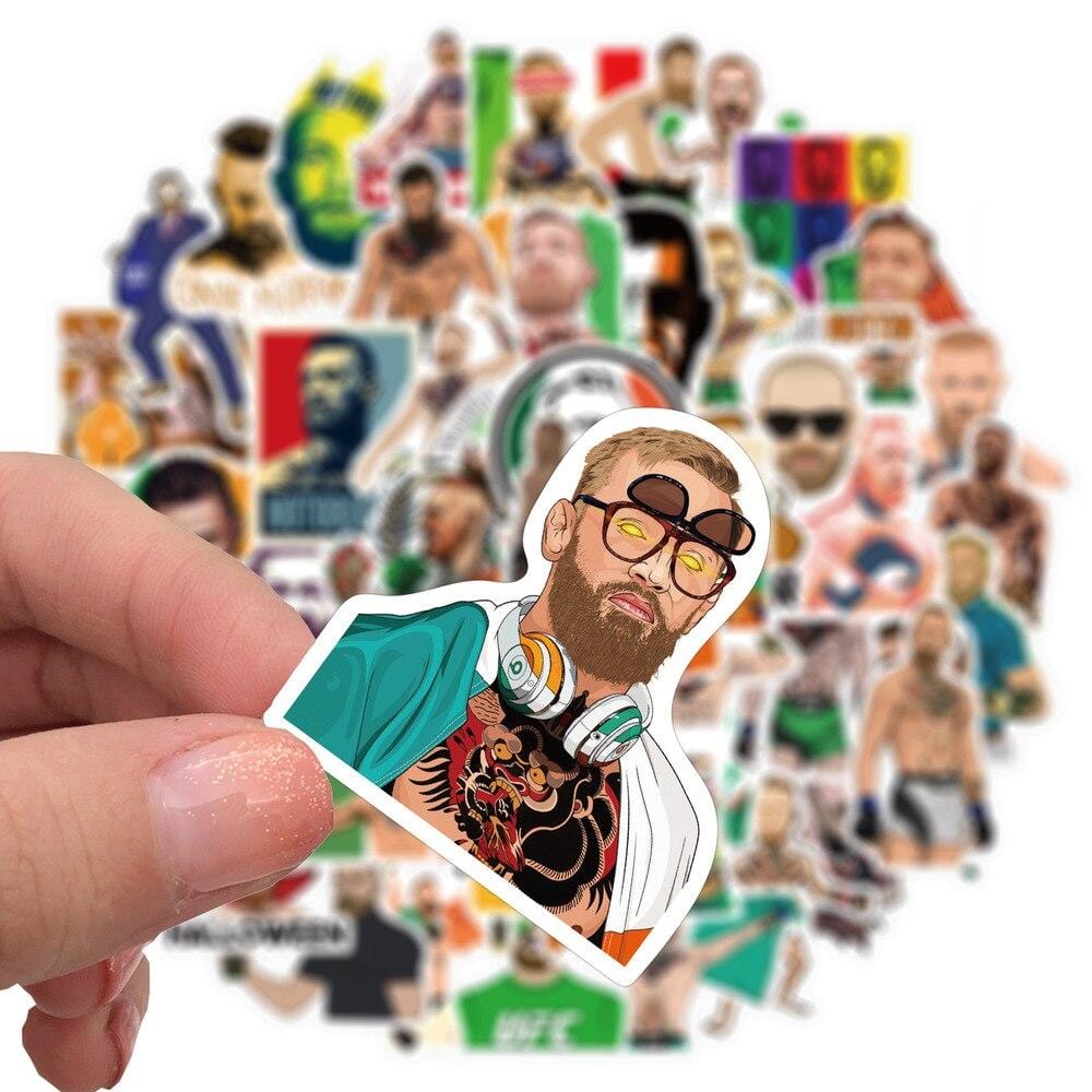 Stickers Conor Mc Gregor Pack de Stickers Tresor Otaku