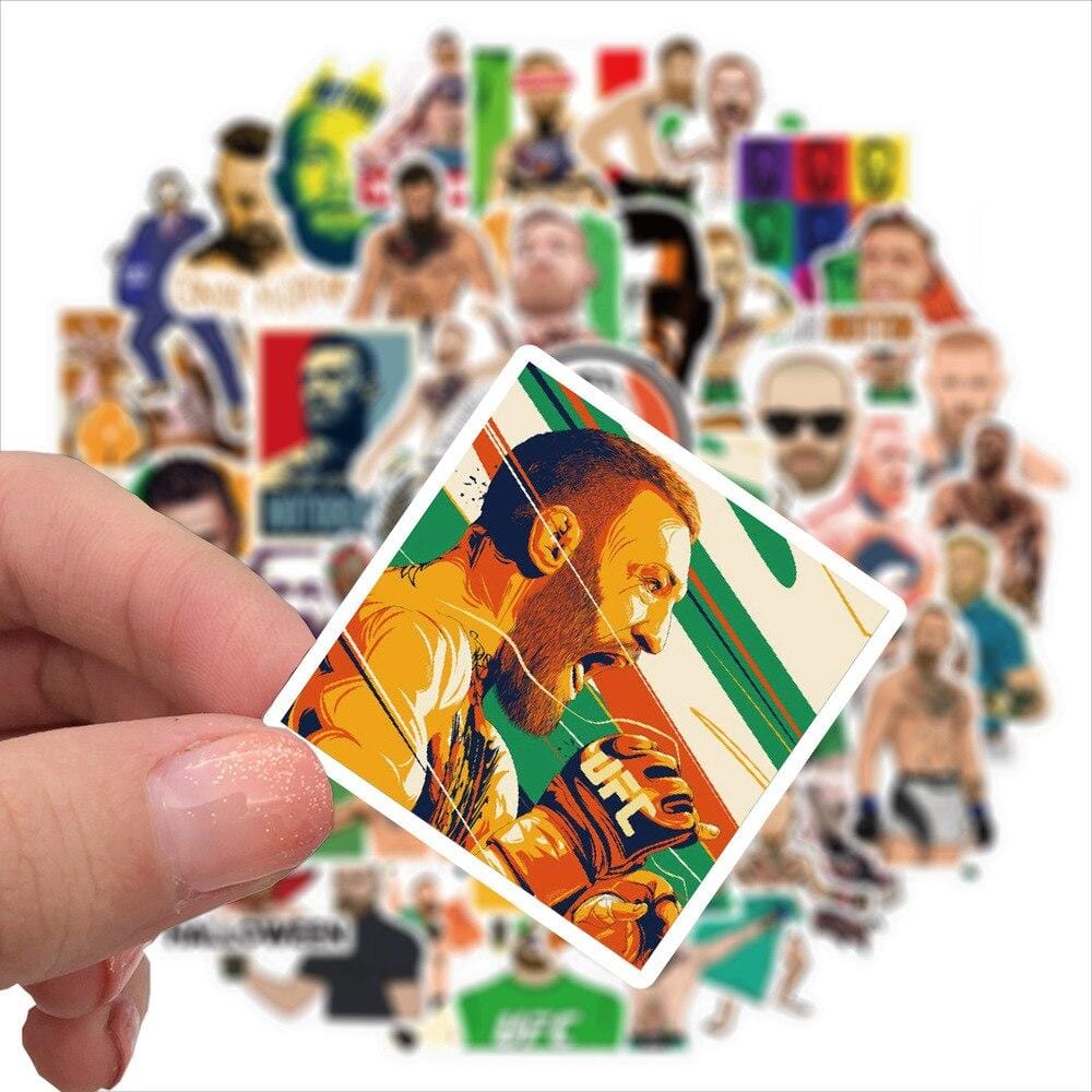 Stickers Conor Mc Gregor Pack de Stickers Tresor Otaku