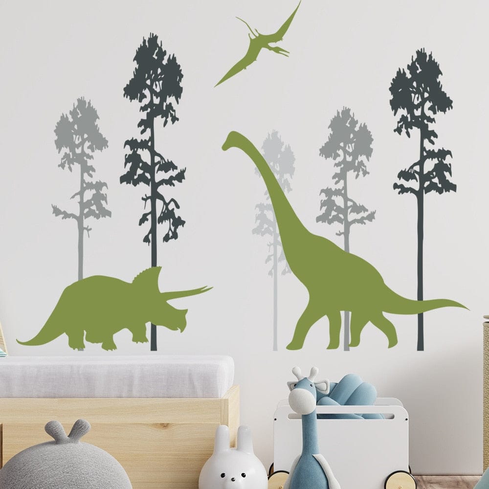 Stickers Dinosaure Géant Tresor Otaku