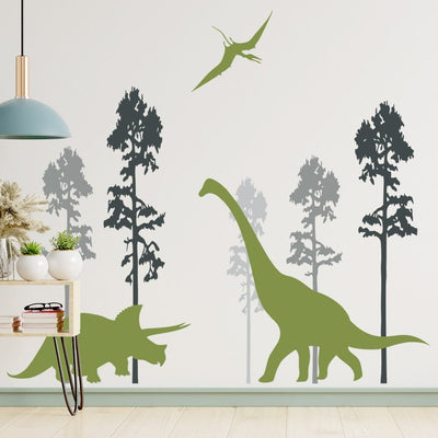 Stickers Dinosaure Géant Tresor Otaku