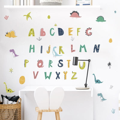 Stickers Dinosaures et Alphabet Tresor Otaku