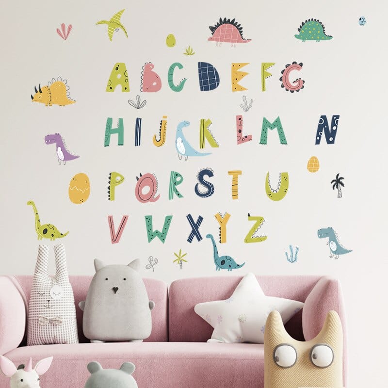 Stickers Dinosaures et Alphabet Tresor Otaku