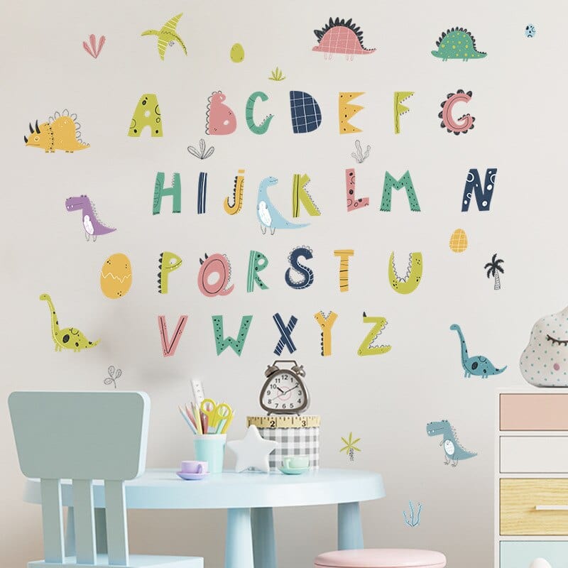 Stickers Dinosaures et Alphabet Tresor Otaku