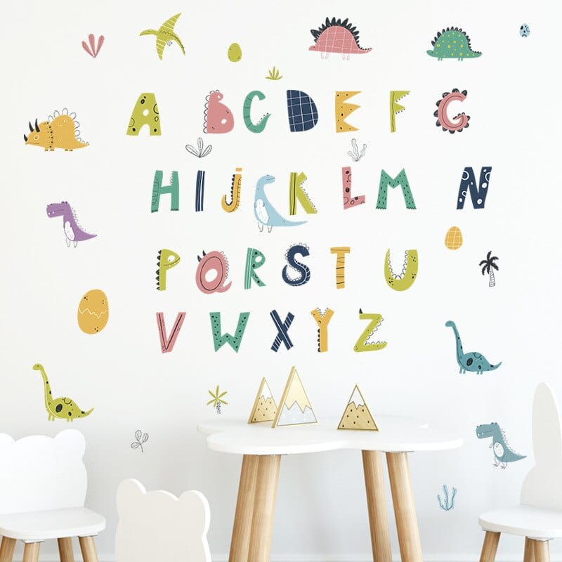 Stickers Dinosaures et Alphabet Tresor Otaku
