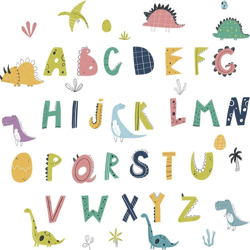 Stickers Dinosaures et Alphabet Tresor Otaku