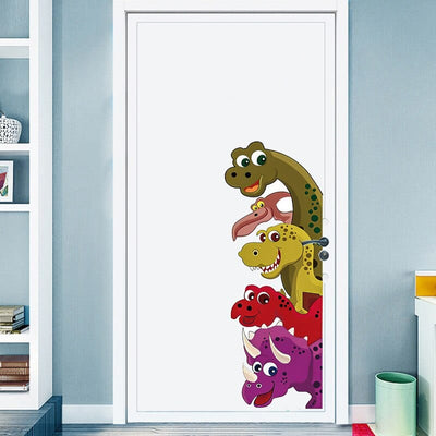 Stickers Dinosaures pour Porte Tresor Otaku