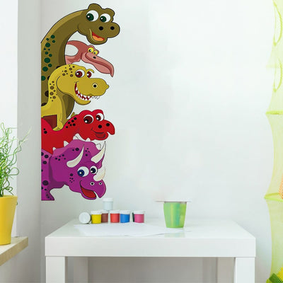 Stickers Dinosaures pour Porte Tresor Otaku