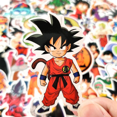 Stickers Dragon Ball Pack de Stickers Tresor Otaku