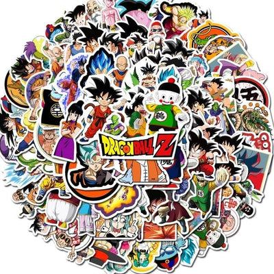 Stickers Dragon Ball Z Pack de Stickers Tresor Otaku