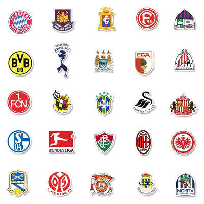 Stickers Équipe de Foot Pack de Stickers Tresor Otaku