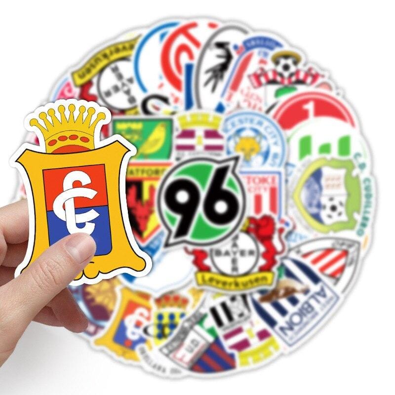 Stickers Équipe de Foot Pack de Stickers Tresor Otaku