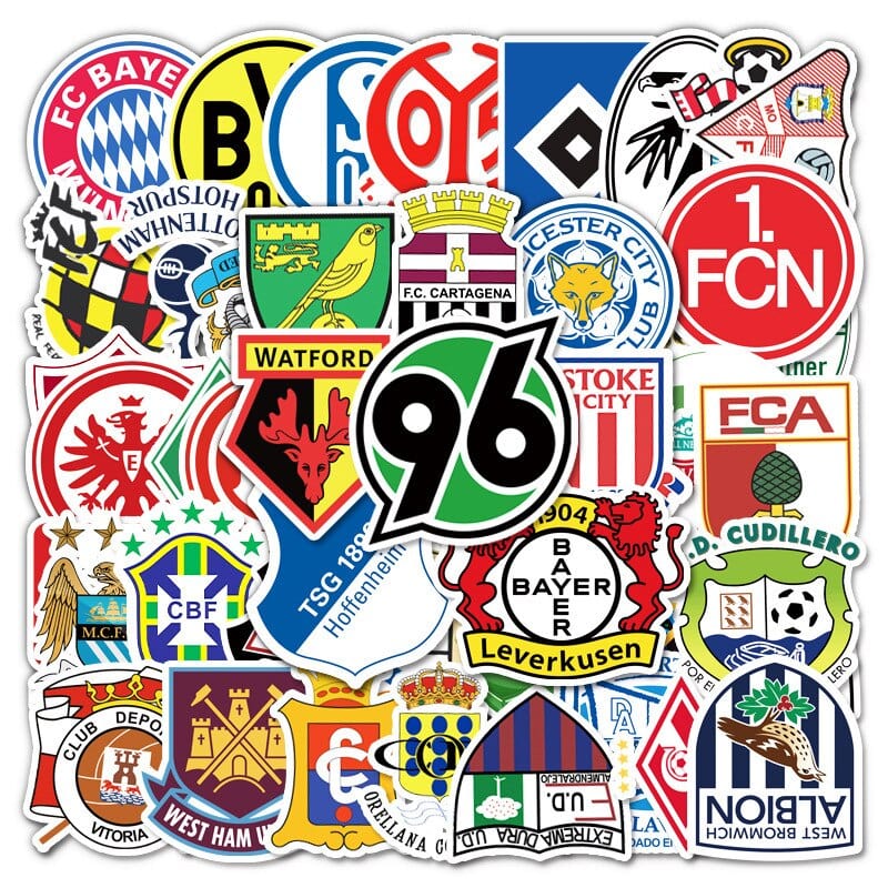 Stickers Équipe de Foot Pack de Stickers Tresor Otaku