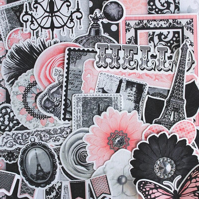 Stickers Fleurs<br> Vintage (57 pcs) Stickers Vintage Tresor Otaku