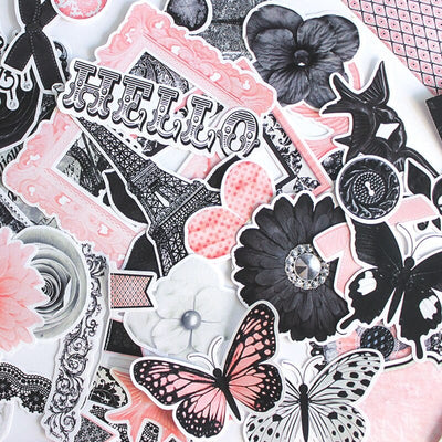 Stickers Fleurs<br> Vintage (57 pcs) Stickers Vintage Tresor Otaku