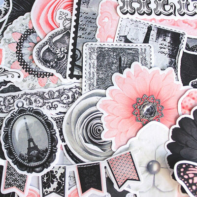 Stickers Fleurs<br> Vintage (57 pcs) Stickers Vintage Tresor Otaku