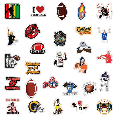 Stickers Foot US Pack de Stickers Tresor Otaku