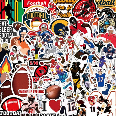 Stickers Foot US Pack de Stickers Tresor Otaku
