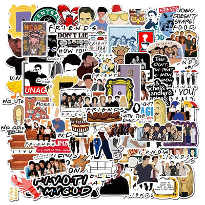 Stickers Friends Série Tresor Otaku