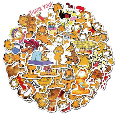 Stickers Garfield Pack de Stickers Tresor Otaku