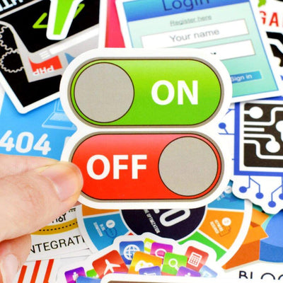 Stickers Geek Pack de Stickers Tresor Otaku