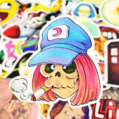 Stickers Graffiti Mixte Pack de Stickers Tresor Otaku